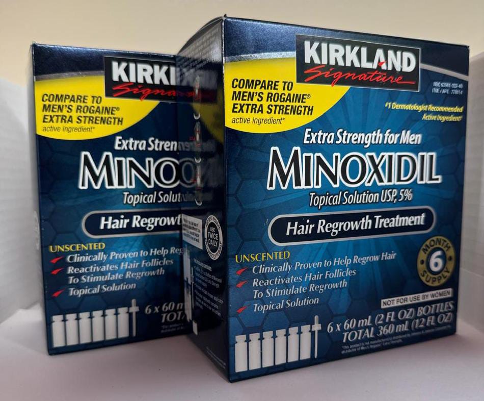 Kirkland Minoxidil Solution 5% Hair Regrowth Treatment