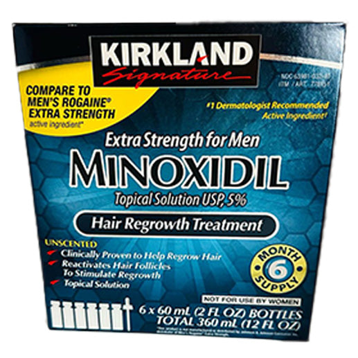 Kirkland Minoxidil Solution 5% Hair Regrowth Treatment