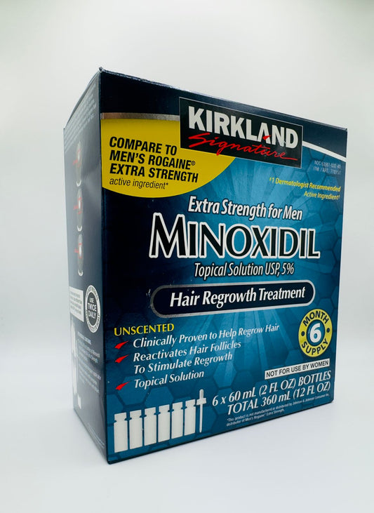 Kirkland Minoxidil Solution 5% Hair Regrowth Treatment